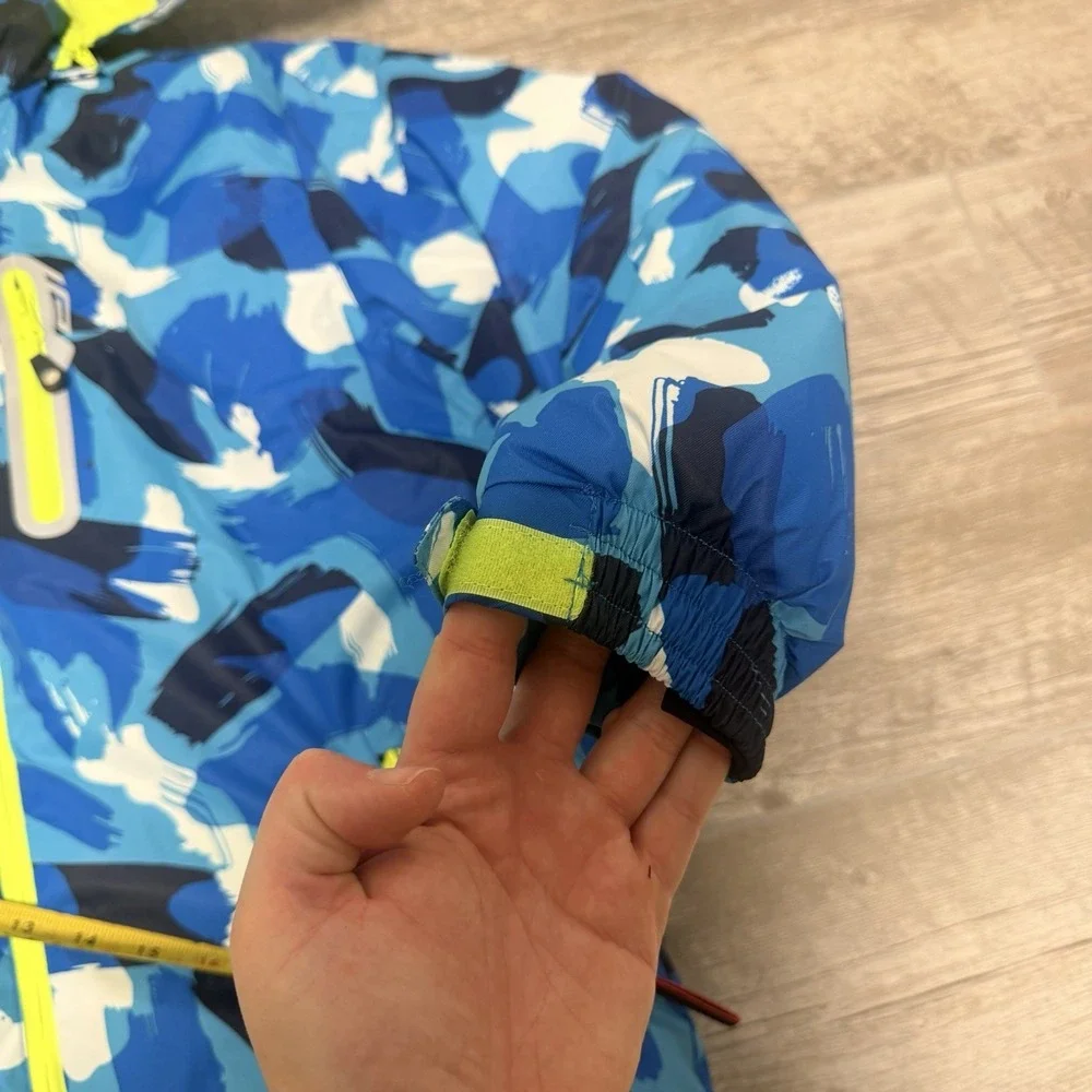 NWT Kids KULUOXING‎ ~ DOUBLE WEAR ~ COLORFUL HOODED WINT SKI JACKET ~ SIZE 14